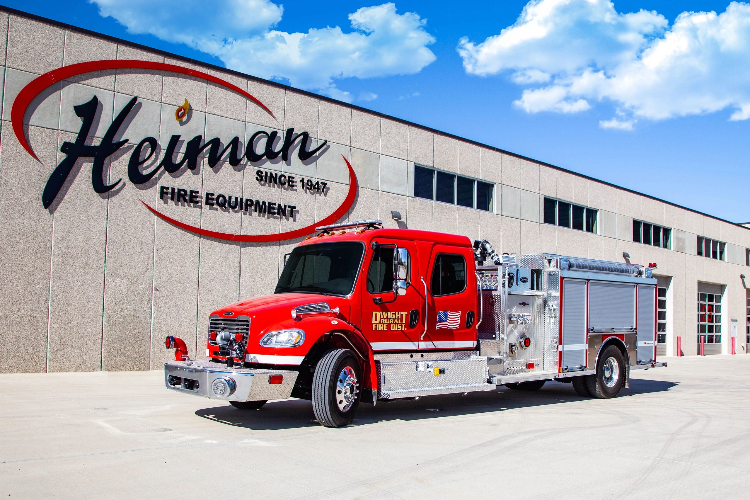 Dwight, ND Fire Dept. Rosenbauer Pumper Tanker